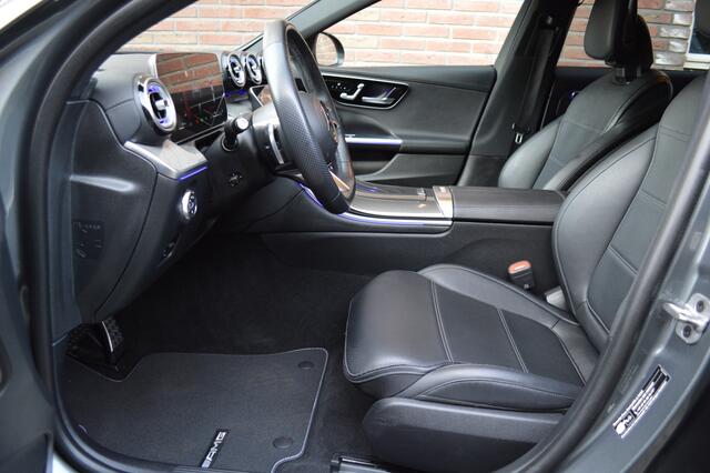 Mercedes-Benz C-KLASSE Estate 300 e AMG Led Leder Panorama Memory Distronic Camera 360 Keyless Night Augmented Pdc
