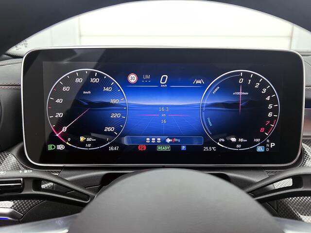 Mercedes-Benz C-KLASSE 300 e Business Solution AMG | Nightpakket | Comfortpakket Plus | Trekhaak | Burmester® 3D surround sound | Panoramaschuifdak | Middenconsole metaalstructuur | GUARD 360° Plus | 360° camera | 18'' vijfspaaks AMG-velgen |