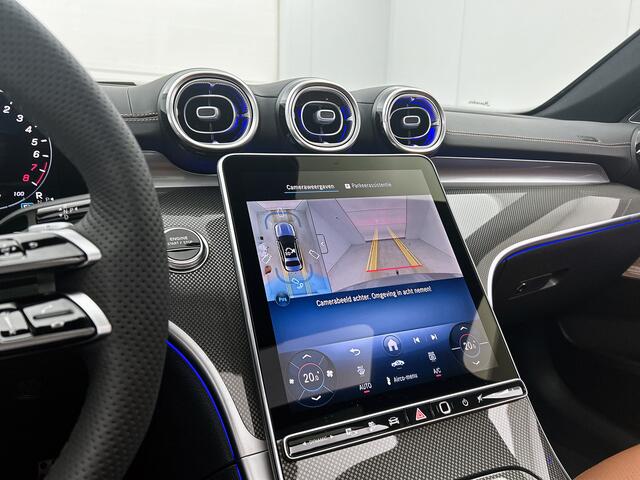 Mercedes-Benz C-KLASSE 300 e Business Solution AMG | Nightpakket | Comfortpakket Plus | Trekhaak | Burmester® 3D surround sound | Panoramaschuifdak | Middenconsole metaalstructuur | GUARD 360° Plus | 360° camera | 18'' vijfspaaks AMG-velgen |