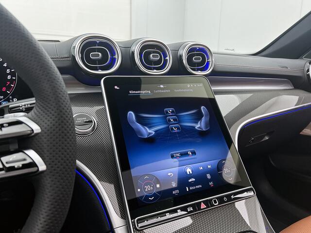 Mercedes-Benz C-KLASSE 300 e Business Solution AMG | Nightpakket | Comfortpakket Plus | Trekhaak | Burmester® 3D surround sound | Panoramaschuifdak | Middenconsole metaalstructuur | GUARD 360° Plus | 360° camera | 18'' vijfspaaks AMG-velgen |