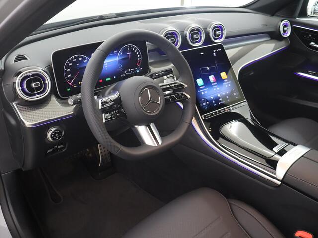 Mercedes-Benz C-KLASSE 300 e Business Solution AMG | Panoramaschuifdak | Matrix Led | Keyless | 360°-camera | Comfortpakket Plus | Trekhaak |