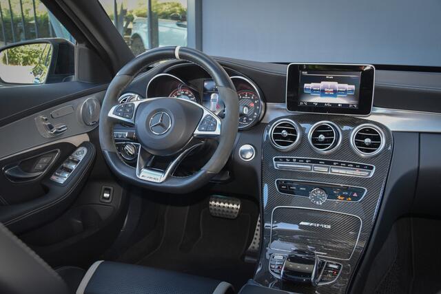 Mercedes-Benz C-KLASSE C63 AMG S C63S ESTATE PERFORMANCE SPORTSTOELEN | KERAMISCH| BURMESTER| PANO| STOELVERWARMING | ELEKTRISCHE STOELEN |