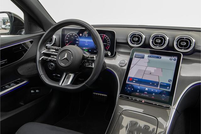 Mercedes-Benz C-KLASSE Estate 300 e AMG Nightpakket, Pano, Carplay, Hybrid 2023