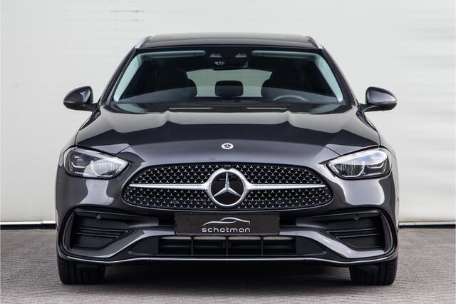 Mercedes-Benz C-KLASSE Estate 300 e AMG Premium, Massage, Distronic, Pano, Trekhaak, Carplay, Hybrid 2023