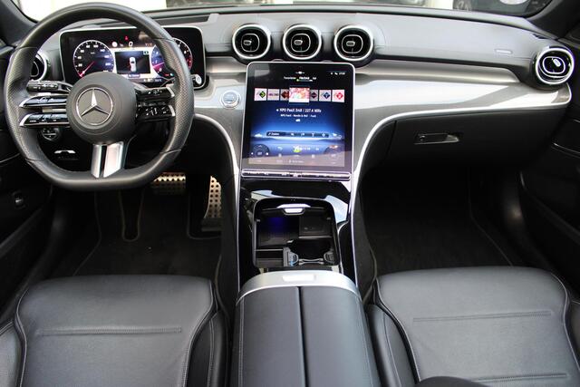Mercedes-Benz C-KLASSE Estate 200 AMG Line Automaat | Dodehoek detectie | Achteruitrij Camera | Massage Stoelen | Trekhaak wegklapbaar 1800 KG trekgewicht