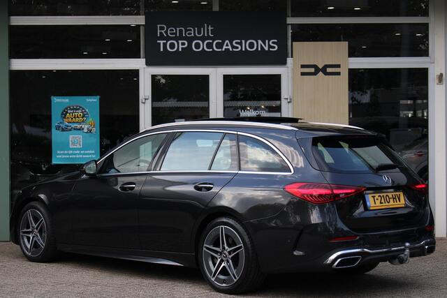 Mercedes-Benz C-KLASSE Estate 200 AMG Line Automaat | Dodehoek detectie | Achteruitrij Camera | Massage Stoelen | Trekhaak wegklapbaar 1800 KG trekgewicht
