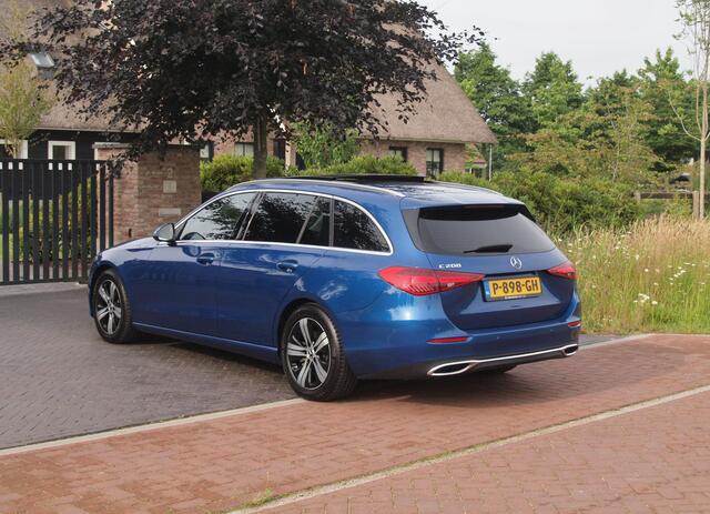 Mercedes-Benz C-KLASSE Estate 200 Launch Edition Luxury Line | Panoramadak | Burmester Audio | Camera | Sfeerverlichting | Apple Carplay |
