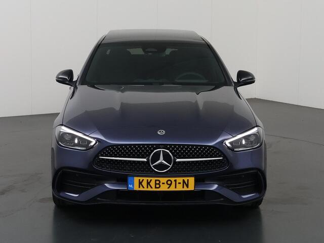 Mercedes-Benz C-KLASSE 300e Business Solution AMG | Panoramaschuifdak | Trekhaak | DIGITAL LIGHT | Nightpakket | dodehoekassistent | 360° camera |