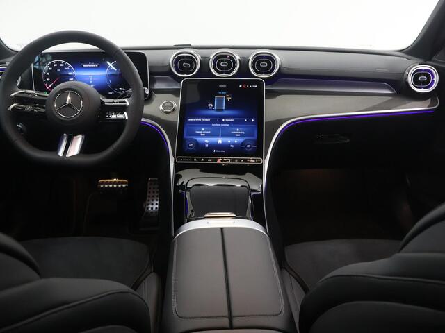 Mercedes-Benz C-KLASSE 300e Business Solution AMG | Panoramaschuifdak | Trekhaak | DIGITAL LIGHT | Nightpakket | dodehoekassistent | 360° camera |