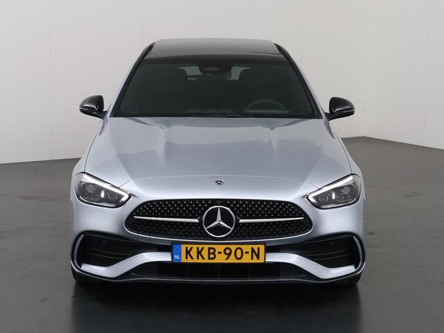Mercedes-Benz C-KLASSE Estate 300 e Business Solution AMG | Night | Panoramadak | AMG Line Plus | Trekhaak | Head-up | Burmester |