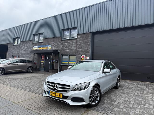Mercedes-Benz C-KLASSE 180 Business Solution | 2E EIGENAAR | 12MND GARANTIE | AUTOMAAT | CRUISE | LED | CAMERA | STOELVERW. | NAVI |