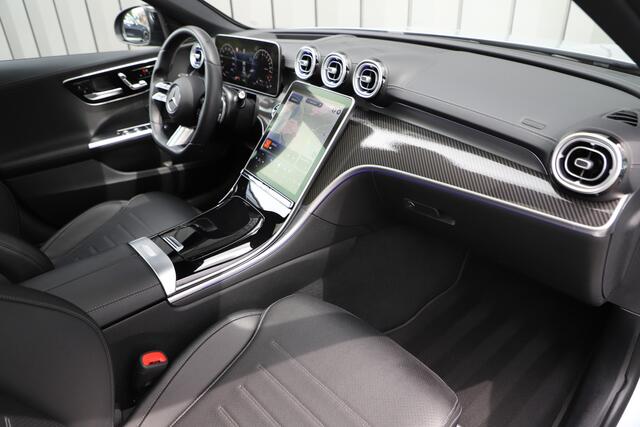 Mercedes-Benz C-KLASSE 300e AMG | 313PK | Pano | Head-up | Keyless-go | Memory | Leder | Digital-light | Stoelverw. | Sfeerverlichting | 2022.