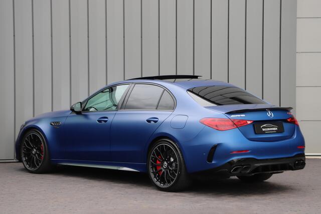 Mercedes-Benz C-KLASSE AMG 63 S E Performance | 680PK | Head-up | Schaalstoelen | Carbon | Burmester | Sfeerverlichting | Track-pace | Stoelkoeling | 2023.