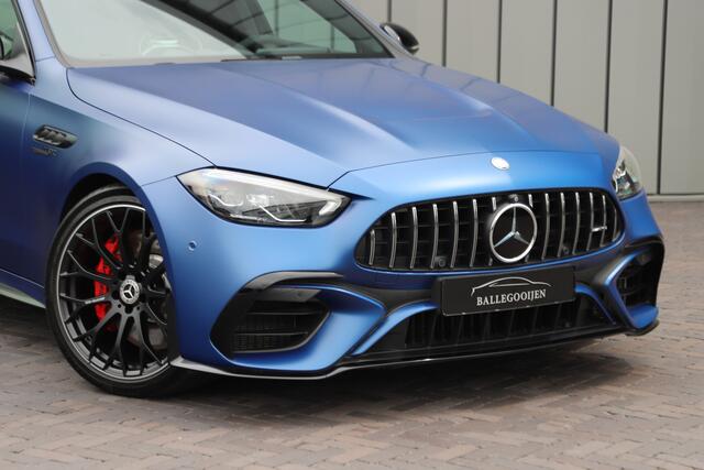 Mercedes-Benz C-KLASSE AMG 63 S E Performance | 680PK | Head-up | Schaalstoelen | Carbon | Burmester | Sfeerverlichting | Track-pace | Stoelkoeling | 2023.
