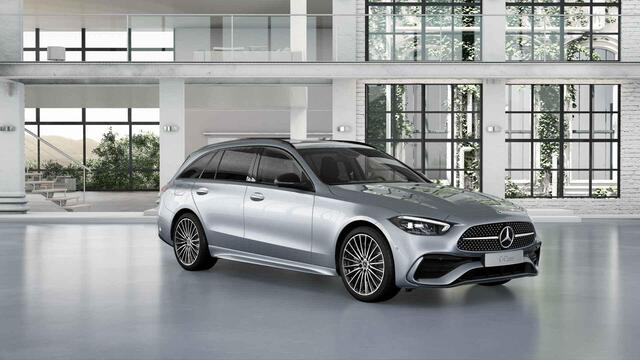 Mercedes-Benz C-KLASSE Estate 300e Business Solution AMG | Panoramaschuifdak | Comfort-Pakket | Winterpakket | AMG-line | 360 Camera |