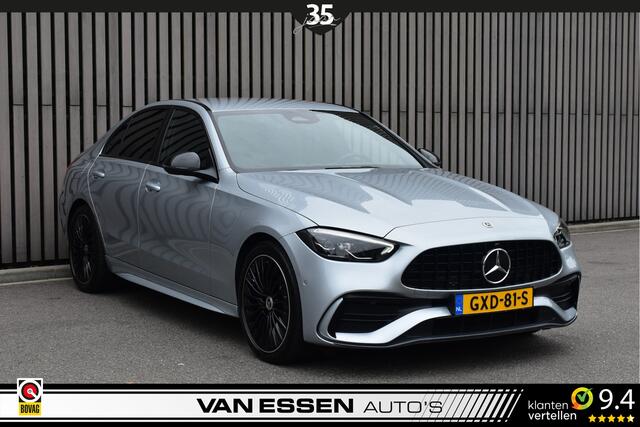 Mercedes-Benz C-KLASSE 300 e 4MATIC AMG Line Navi Carbon Sfeerlicht Stoelverw. Camera Carplay
