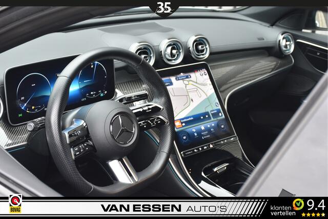 Mercedes-Benz C-KLASSE 300 e 4MATIC AMG Line Navi Carbon Sfeerlicht Stoelverw. Camera Carplay