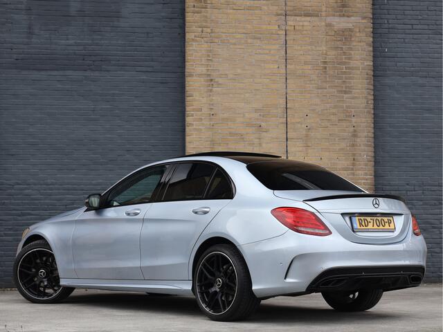 Mercedes-Benz C-KLASSE 180 AMG line Pano | Airmatic | ACC | Leder | NL Auto | Cam