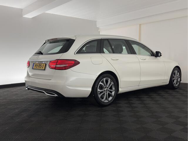 Mercedes-Benz C-KLASSE Estate 200 CDI Business Solution Aut. *FULL-LED | LEATHER-FABRIC | FULL-LED | NAVI-FULLMAP | CAMERA | HEATED-SPORTSEATS | SHIFTPADDLES | CRUISE | KEYLESS | TOWBAR | 17''ALU*