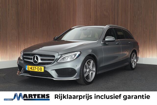 Mercedes-Benz C-KLASSE Estate 300 245pk Ambition AMG-Line Leder Camera Stoelverwarming Navigatie