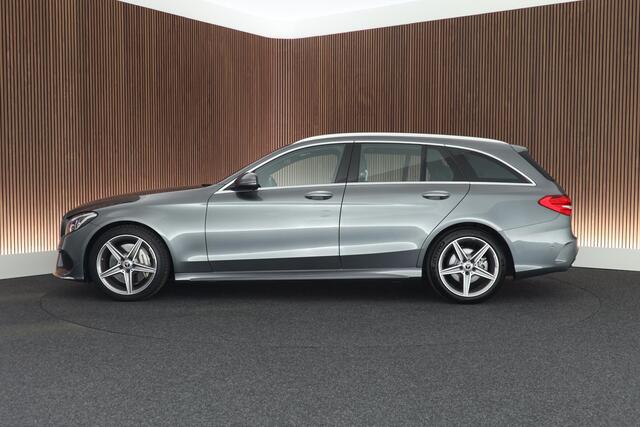 Mercedes-Benz C-KLASSE Estate 300 245pk Ambition AMG-Line Leder Camera Stoelverwarming Navigatie