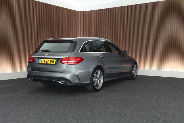 Mercedes-Benz C-KLASSE Estate 300 245pk Ambition AMG-Line Leder Camera Stoelverwarming Navigatie
