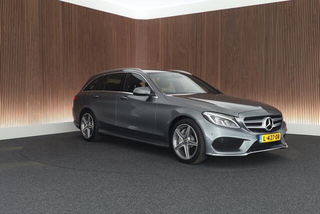 Mercedes-Benz C-KLASSE Estate 300 245pk Ambition AMG-Line Leder Camera Stoelverwarming Navigatie