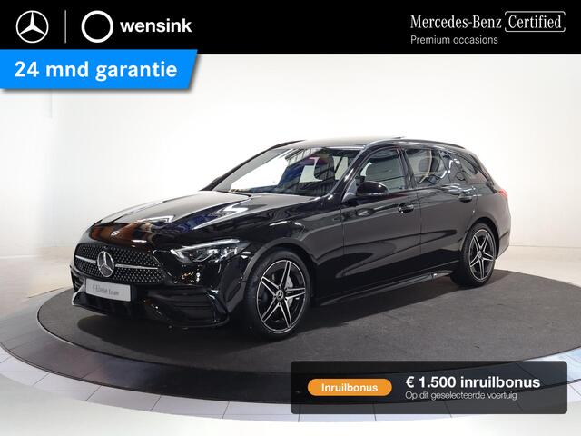 Mercedes-Benz C-KLASSE 180 Star Edition AMG Line LIMITED | Panoramaschuifdak | Distronic | Achteruitrijcamera | Night |