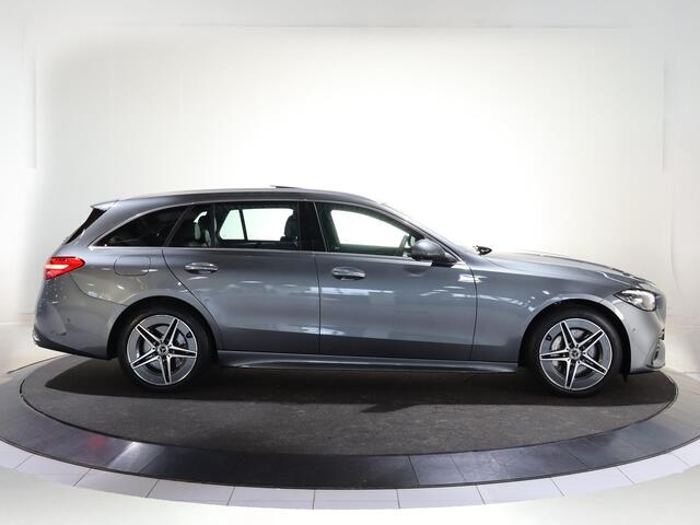 Mercedes-Benz C-KLASSE Estate 300e Star Edition AMG Line | Panoramaschuifdak | DISTRONIC | Trekhaak | USB-pakket plus