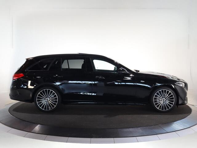 Mercedes-Benz C-KLASSE Estate 300e Business Solution AMG | Panoramaschuifdak | Night | Burmester | Rijassistentiepakket Plus | Matrix Led |