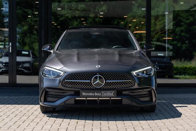 Mercedes-Benz C-KLASSE 180 Star Edition AMG line | Panorama-schuifdak | Sfeerverlichting | Burmester 3D | Achteruitrijcamera | Smartphone-integratie