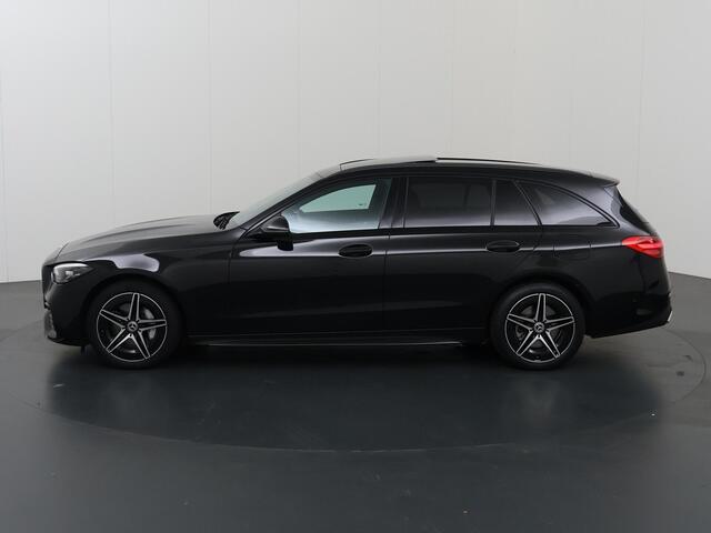Mercedes-Benz C-KLASSE Estate 300 e AMG Line | Night | Panoramadak | Stoelverwarming | Achteruitrijcamera |