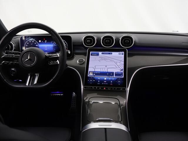 Mercedes-Benz C-KLASSE Estate 300 e AMG Line | Night | Panoramadak | Stoelverwarming | Achteruitrijcamera |