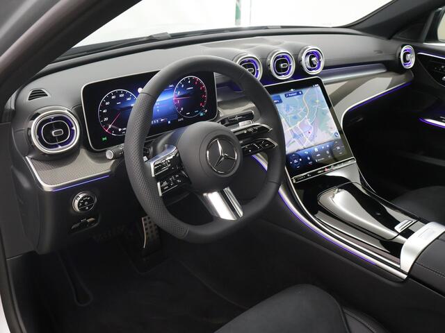 Mercedes-Benz C-KLASSE Estate 180 Business Solution AMG | Night pakket | Panoramadak | Trekhaak | Verwarmde stoelen |