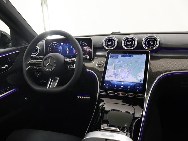 Mercedes-Benz C-KLASSE Estate 180 Business Solution AMG | Night pakket | Panoramadak | Trekhaak | Verwarmde stoelen |