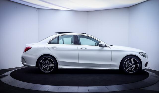 Mercedes-Benz C-KLASSE 180CDI Aut. SPORT EDITION SCHUIFD. | FULL LED | AMG LINE | LEDER | CAMERA | NAVI | LMV