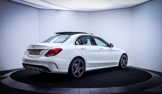 Mercedes-Benz C-KLASSE 180CDI Aut. SPORT EDITION SCHUIFD. | FULL LED | AMG LINE | LEDER | CAMERA | NAVI | LMV
