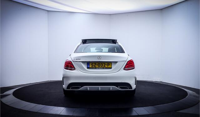 Mercedes-Benz C-KLASSE 180CDI Aut. SPORT EDITION SCHUIFD. | FULL LED | AMG LINE | LEDER | CAMERA | NAVI | LMV