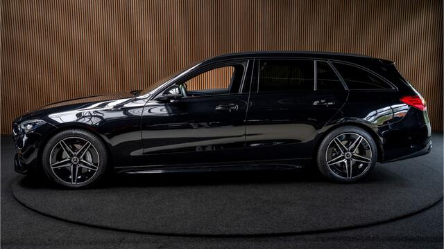 Mercedes-Benz C-KLASSE Estate 180 AMG Pano Leder Matrix LED 360 Navi Elektr. trekhaak Memory Stoelverwarming Elektr. trekhaak PTS LM velgen