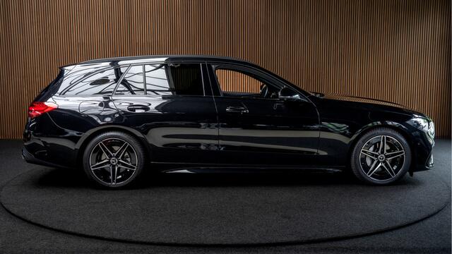 Mercedes-Benz C-KLASSE Estate 180 AMG Pano Leder Matrix LED 360 Navi Elektr. trekhaak Memory Stoelverwarming Elektr. trekhaak PTS LM velgen
