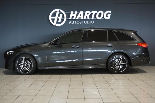 Mercedes-Benz C-KLASSE Estate 300 e AMG Line *NL AUTO* PANO / TREKHAAK / LEDER / SFEERVERLICHTING