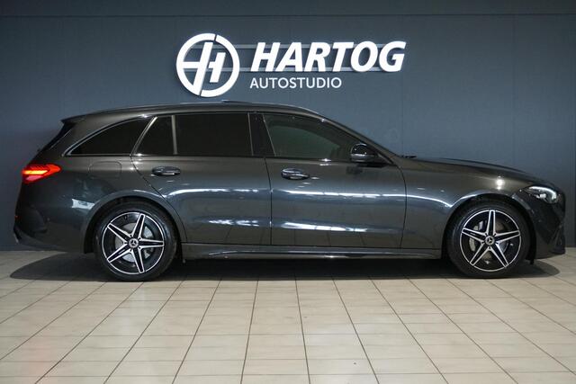 Mercedes-Benz C-KLASSE Estate 300 e AMG Line *NL AUTO* PANO / TREKHAAK / LEDER / SFEERVERLICHTING