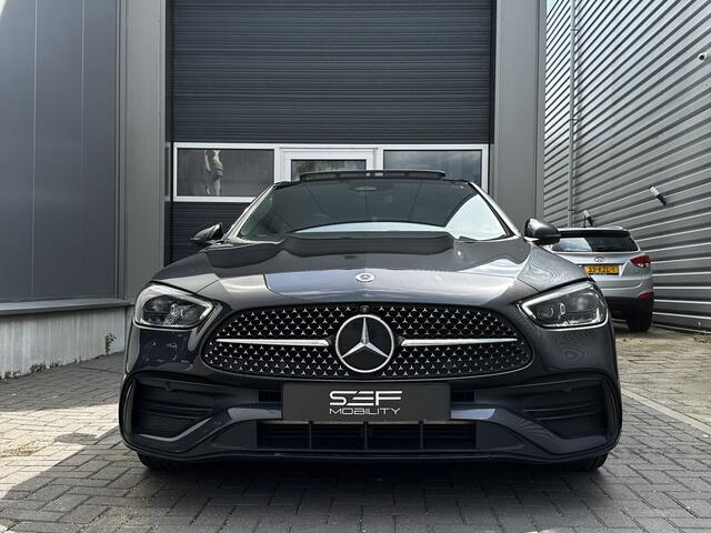 Mercedes-Benz C-KLASSE 300 e AMG Line Pano | Memory | Headup | 360 | 12 maanden garantie