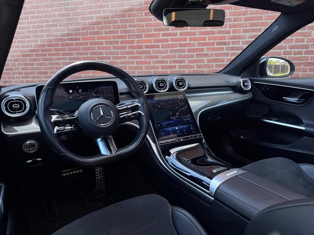 Mercedes-Benz C-KLASSE 180 AMG Line Night BTW Pano Camera Stoelv Alcantara 19''