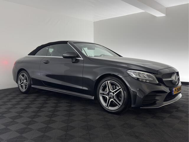 Mercedes-Benz C-KLASSE Cabrio 200 AMG Line Aut. *LEATHER-MICROFIBRE | FULL-LED | HEATED-SPORTSEATS | AIR-SCARF | NAVI-FULLMAP | DAB | CAMERA | AMBIENT-LIGHT | ECC | PDC | CRUISE | 18''ALU