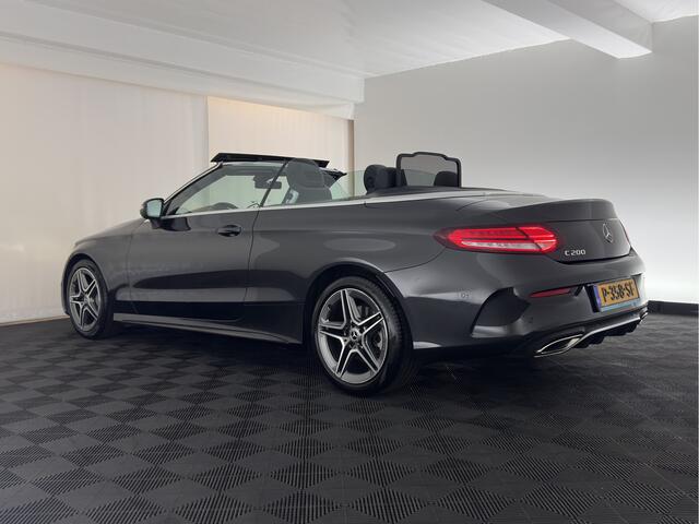 Mercedes-Benz C-KLASSE Cabrio 200 AMG Line Aut. *LEATHER-MICROFIBRE | FULL-LED | HEATED-SPORTSEATS | AIR-SCARF | NAVI-FULLMAP | DAB | CAMERA | AMBIENT-LIGHT | ECC | PDC | CRUISE | 18''ALU