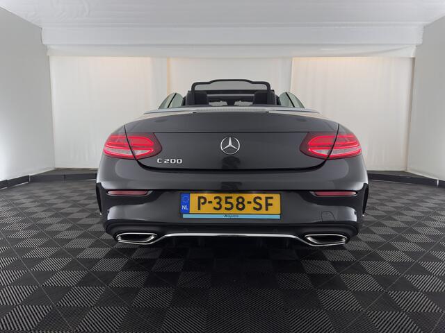 Mercedes-Benz C-KLASSE Cabrio 200 AMG Line Aut. *LEATHER-MICROFIBRE | FULL-LED | HEATED-SPORTSEATS | AIR-SCARF | NAVI-FULLMAP | DAB | CAMERA | AMBIENT-LIGHT | ECC | PDC | CRUISE | 18''ALU