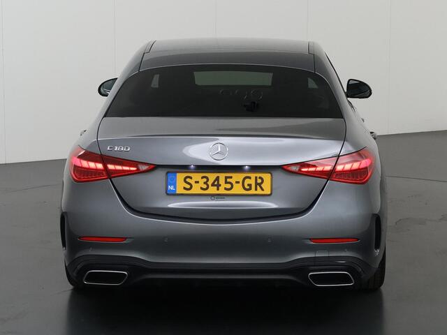 Mercedes-Benz C-KLASSE 180 AMG Line | Night | Stoelverwarming | Sfeerverlichting | Achteruitrijcamera |