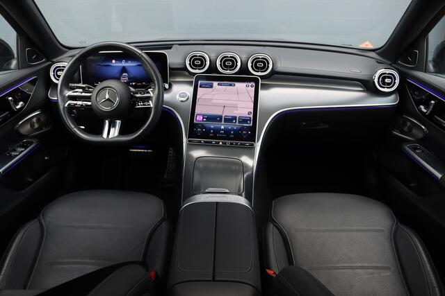 Mercedes-Benz C-KLASSE 200 4MATIC Premium+ AMG Line | Distronic+ | Panoramadak | Burmester | Memory | Massage | Stoelventilatie | Surround Camara | Trekhaak | Digital Light | Keyless Go |