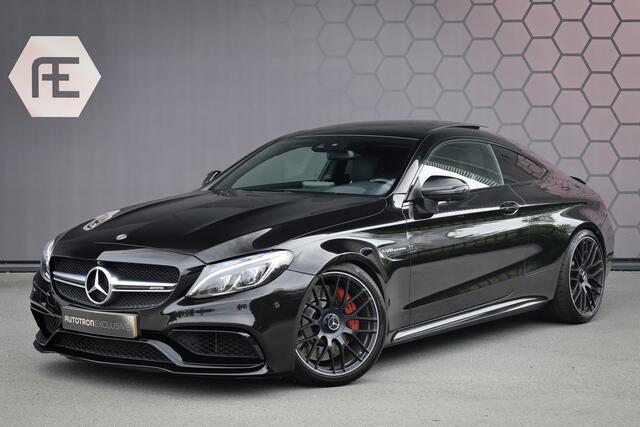 Mercedes-Benz C-KLASSE Coupé AMG 63 S | PANORAMADAK | BURMESTER | HIGH PERFORMANCE LED KOPLAMPEN | ETC. C63 C63S C 63